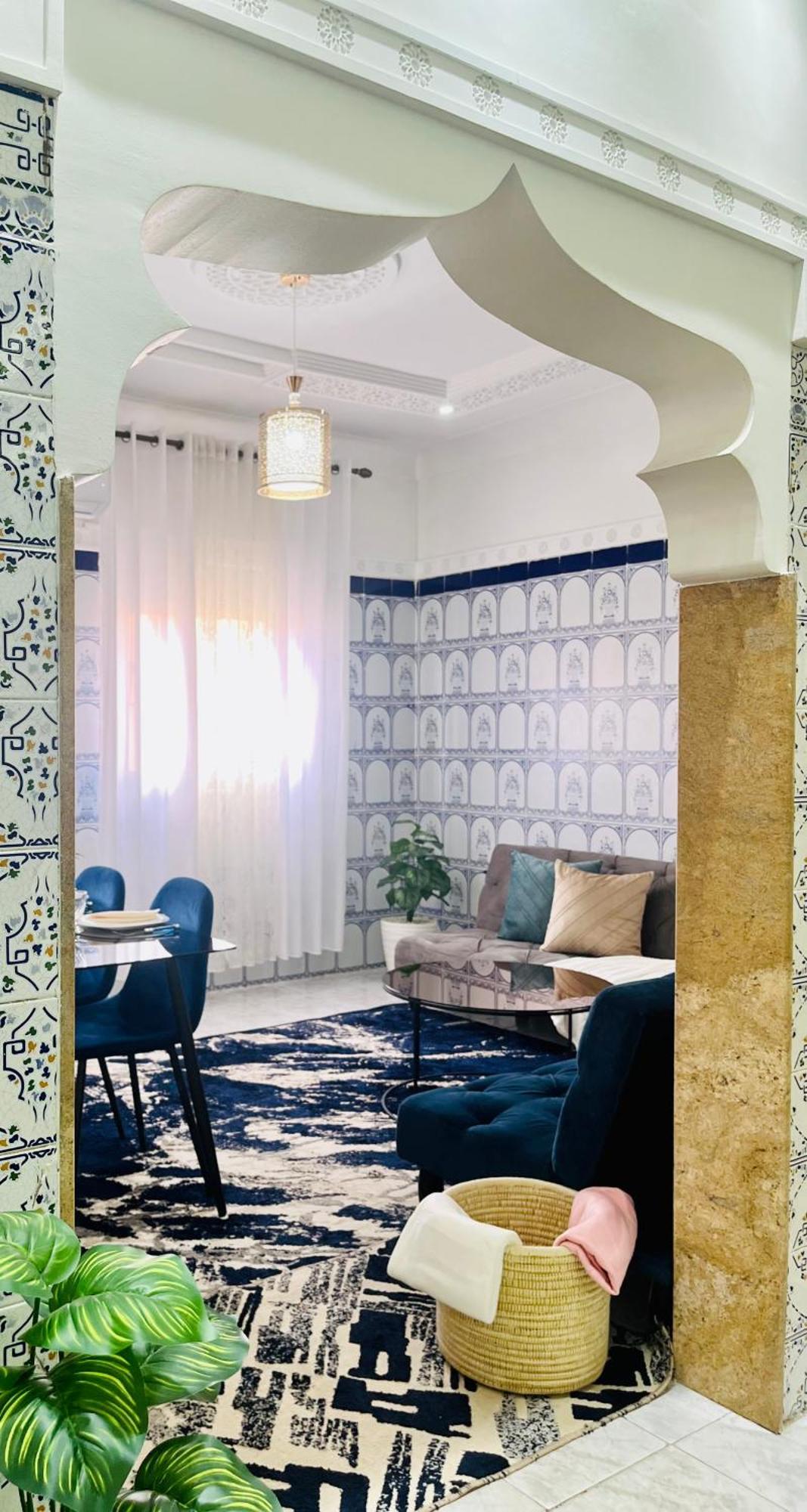 Apartment With Ac, Patio And Rooftop Appartement Climatise Avec Patio Et Toit Terrasse Marrakesh Exterior photo